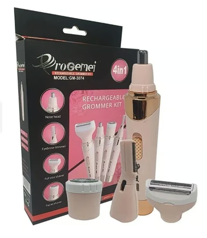 Miniatura 2 de Depiladora facial corporal 4 en 1